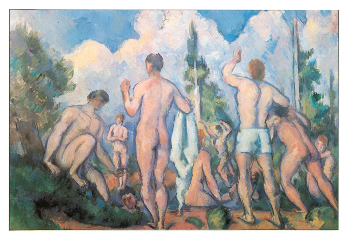 Prévisualisation du document CÉZANNE Paul : Baigneurs