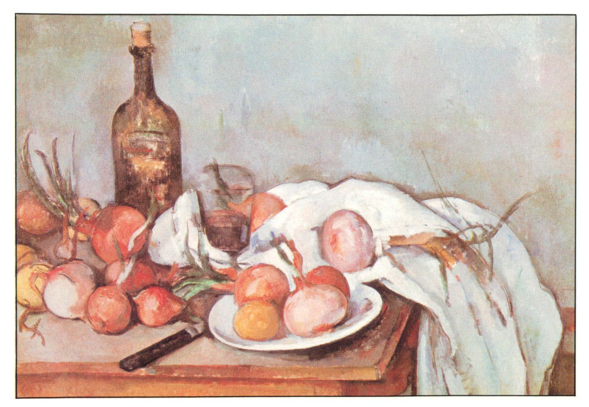 Prévisualisation du document CÉZANNE, Paul : Nature morte aux oignons