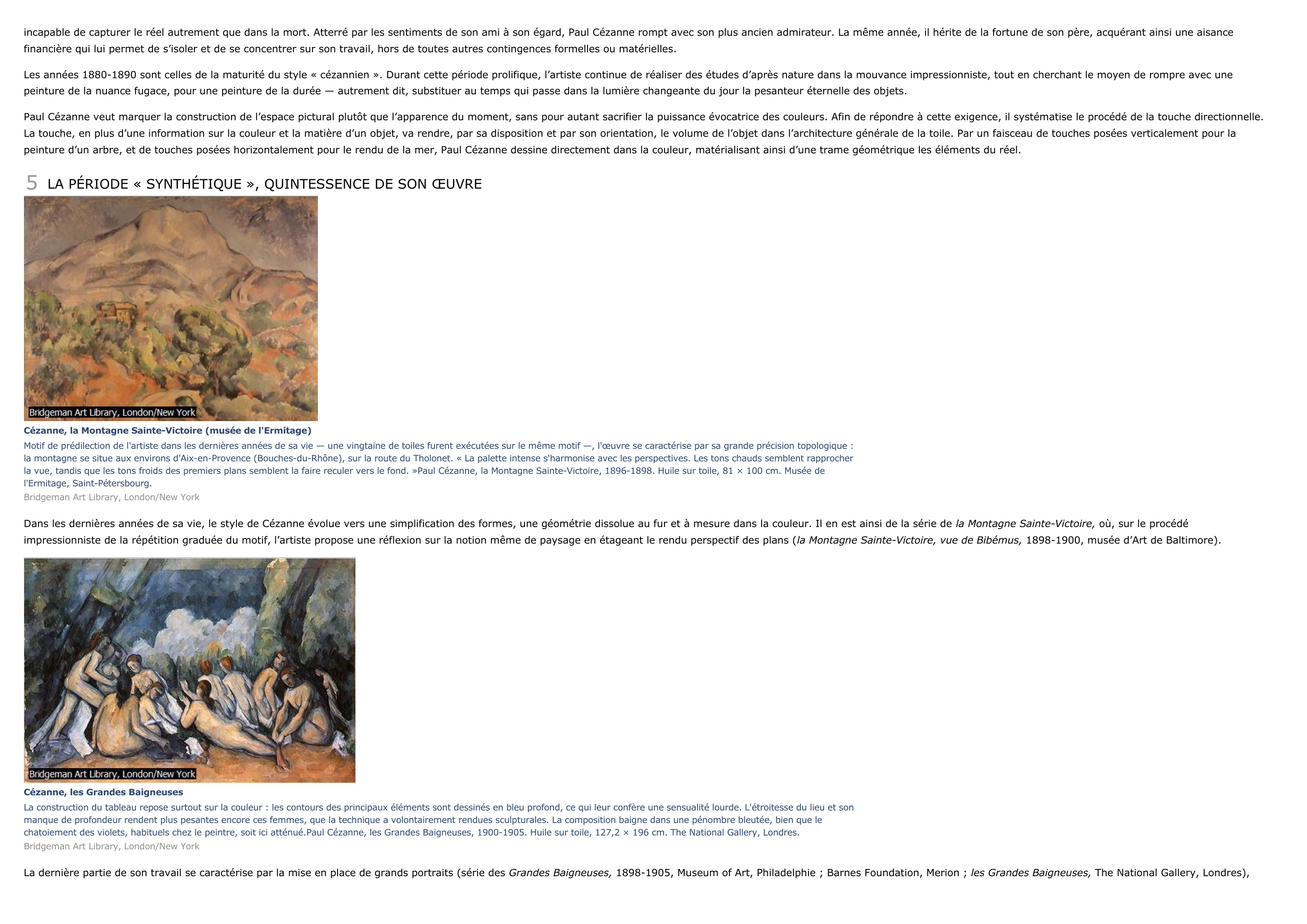 Prévisualisation du document Cézanne, Paul - vie et oeuvre du peintre.