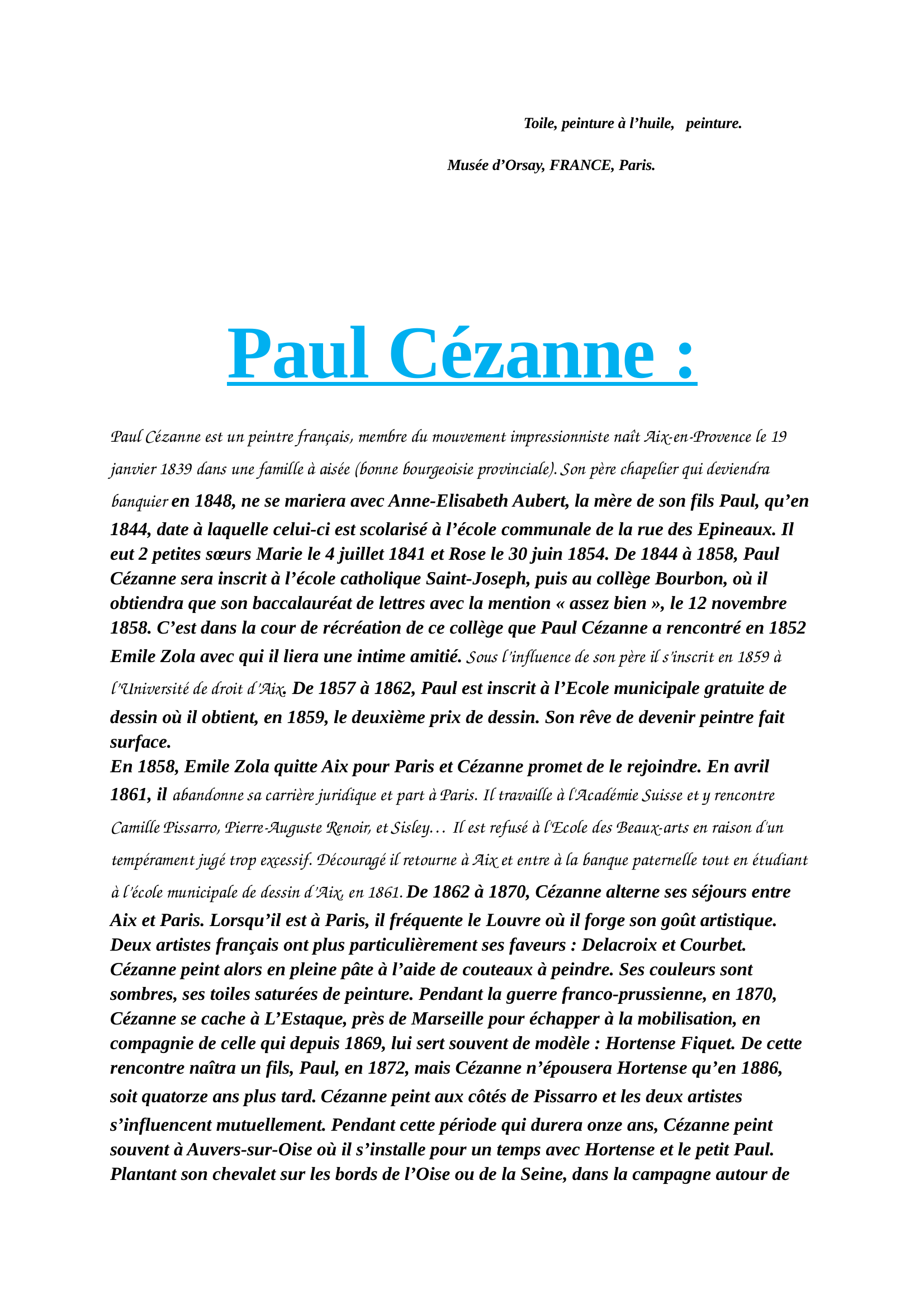 Prévisualisation du document Cézanne