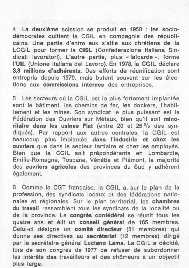 Prévisualisation du document CGIL (Italie)