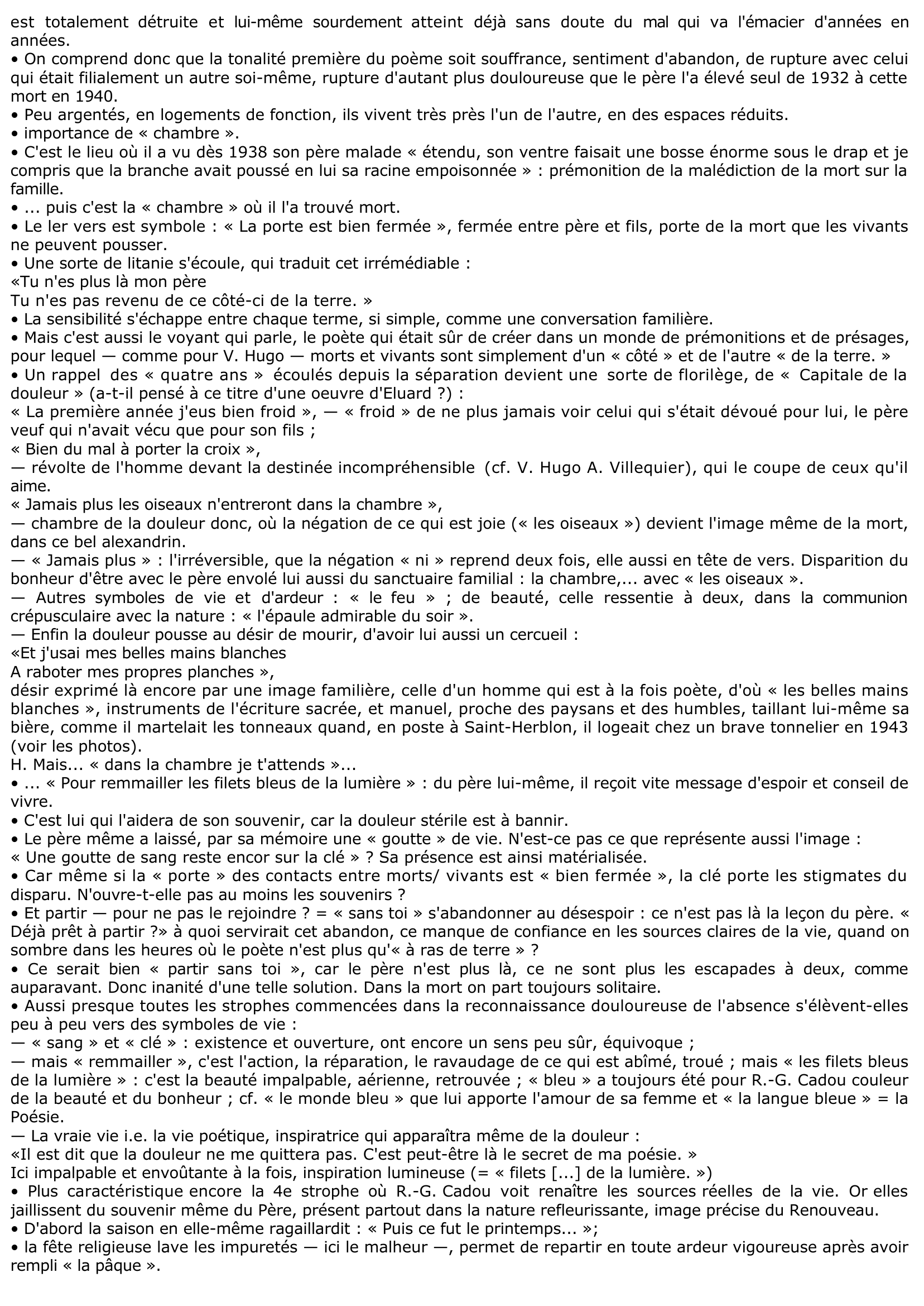 Prévisualisation du document Chambre de la douleur (René-Guy CADOU, Hélène ou le règne végétal)