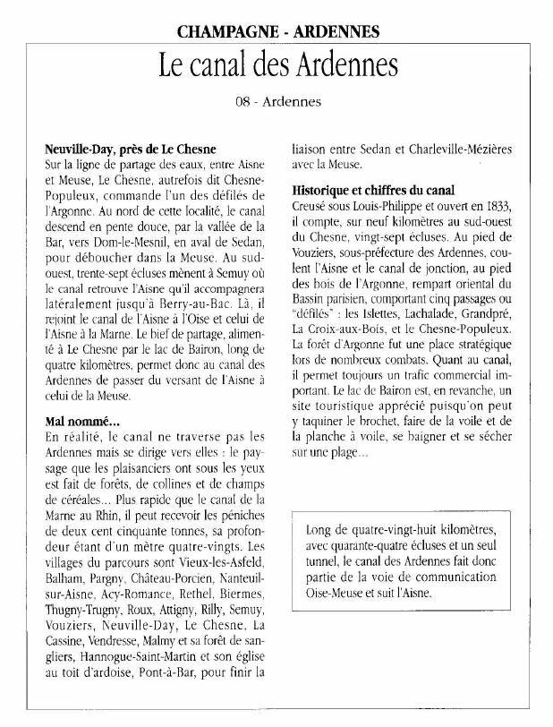 Prévisualisation du document CHAMPAGNE - ARDENNESNeuville-Day, près de Le Chesne.