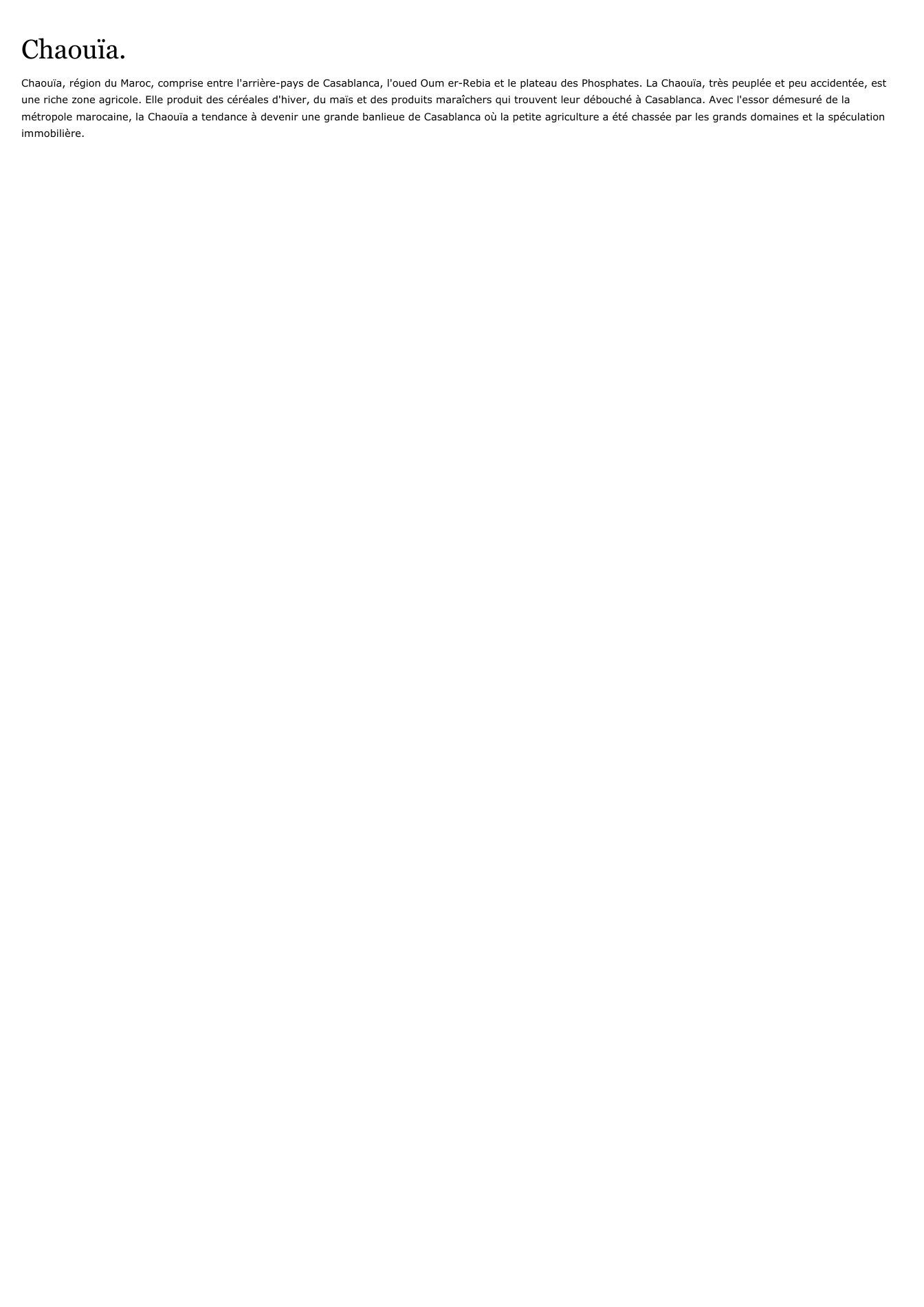 Prévisualisation du document Chaouïa.