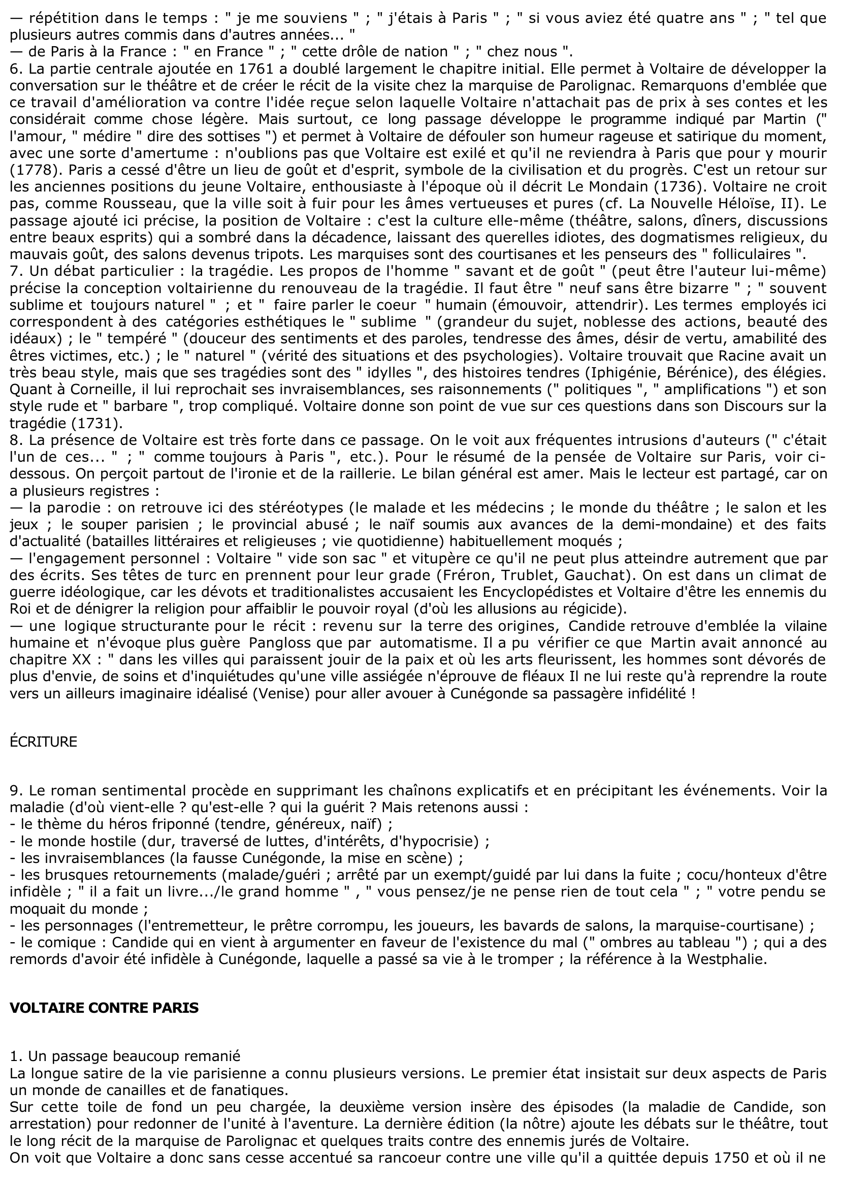 Prévisualisation du document CHAPITRE 22 de CANDIDE DE VOLTAIRE (lecture analytique)