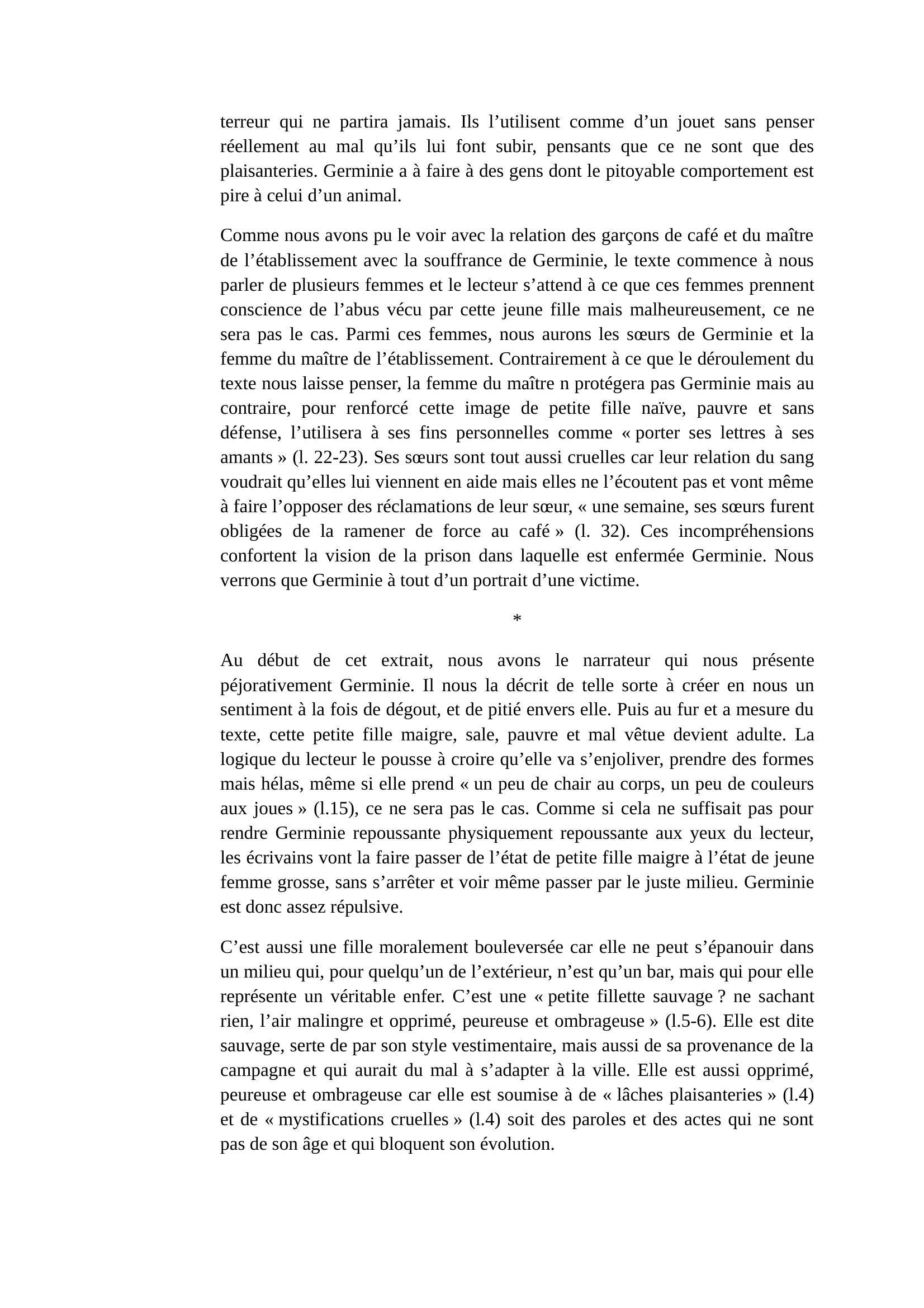 Prévisualisation du document Chapitre III de Germinie Lacerteux, les frères Edmond (1822-1896) et Jules (1830-1870) de Goncourt