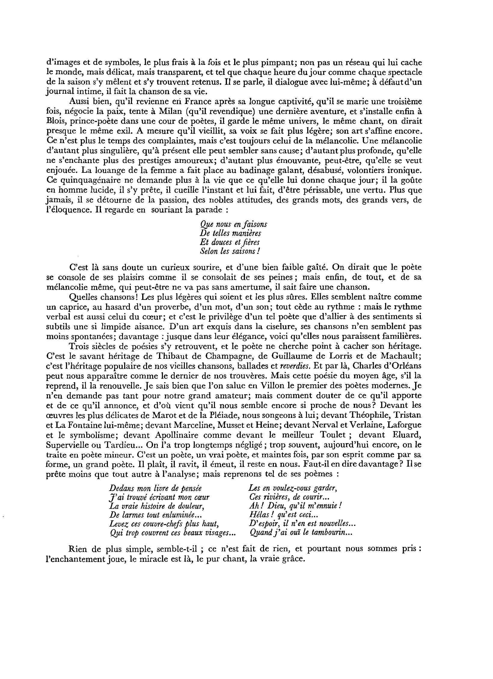 Prévisualisation du document CHARLES D'ORLÉANS