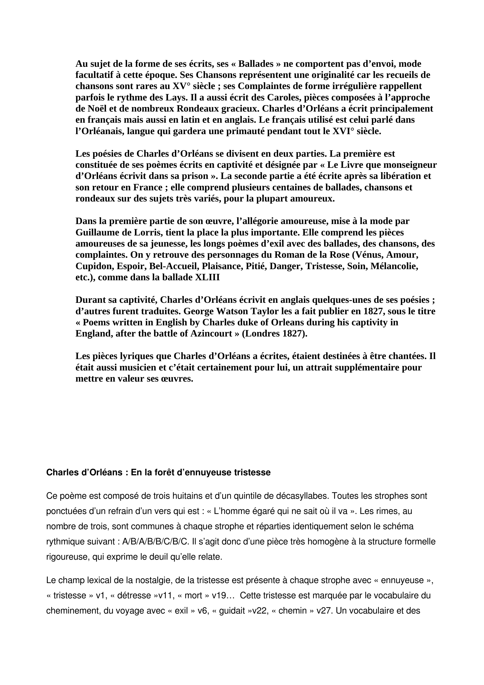 Prévisualisation du document charles d'orléeans