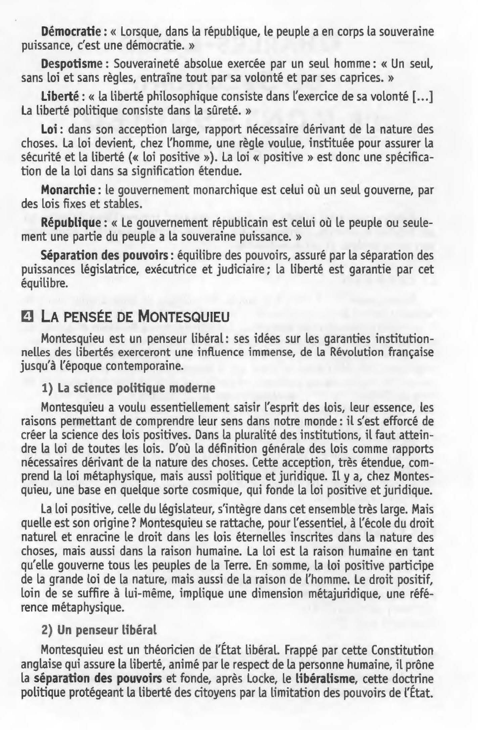 Prévisualisation du document CHARLES-LOUIS DE S ECONDAT DE MONTESQUIEU : De l'esprit des lois