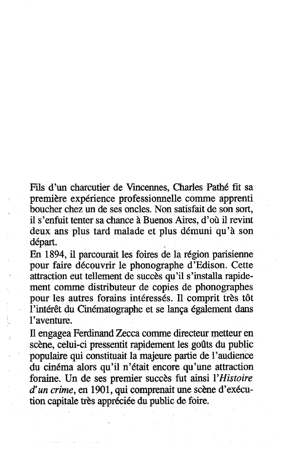 Prévisualisation du document Charles Pathé