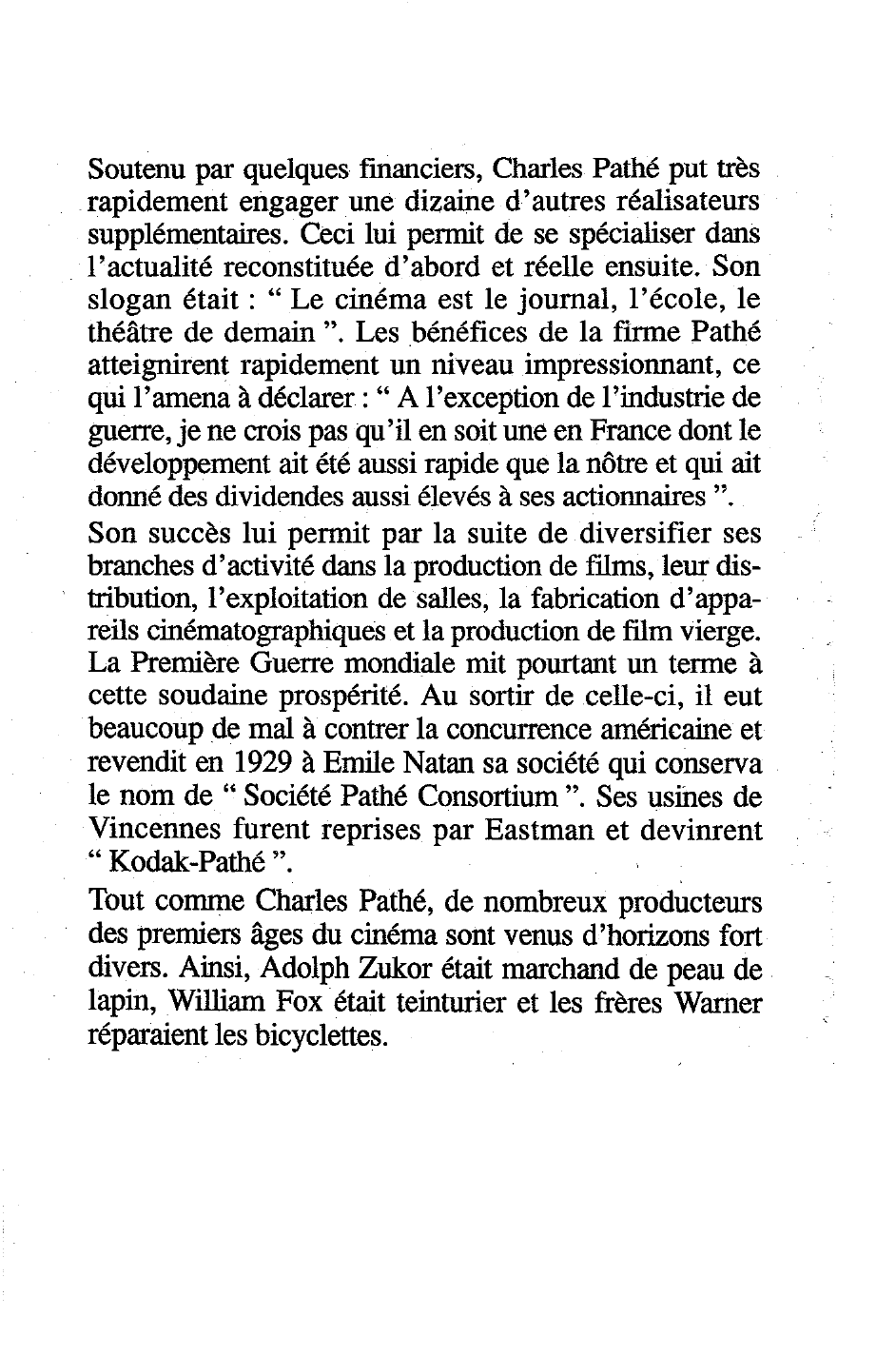 Prévisualisation du document Charles Pathé