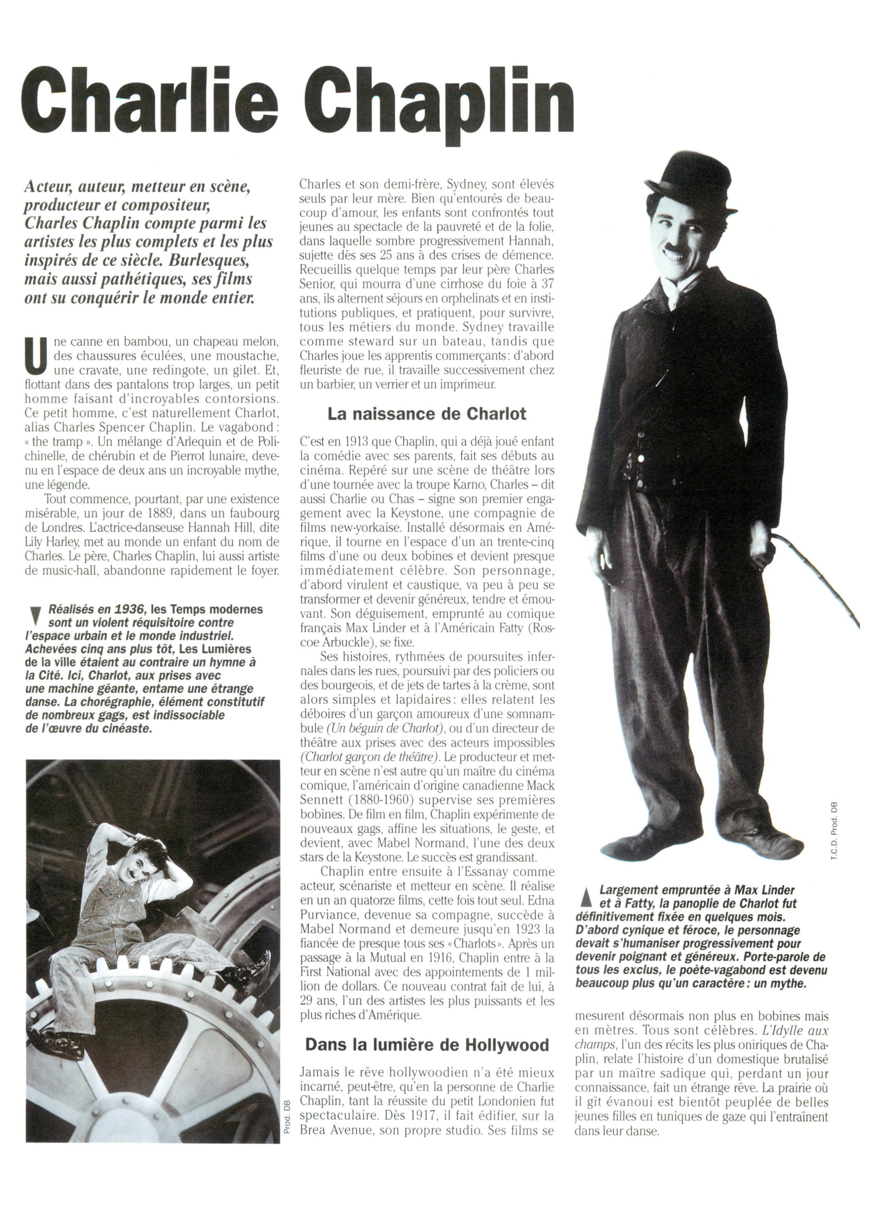 Prévisualisation du document Charlie Chaplin