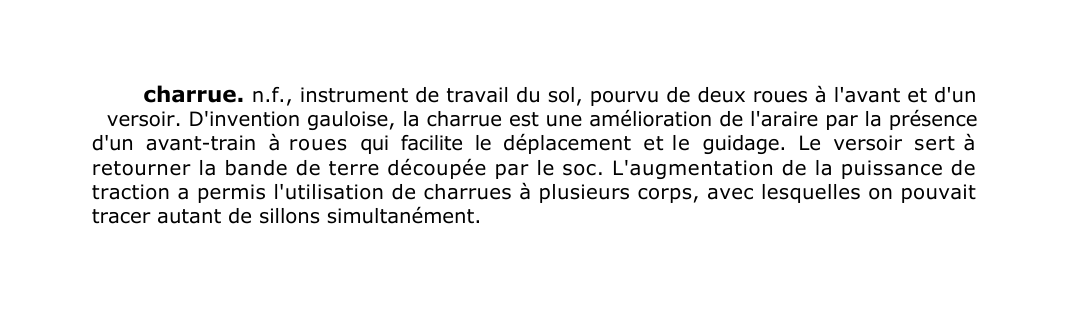 Prévisualisation du document charrue.