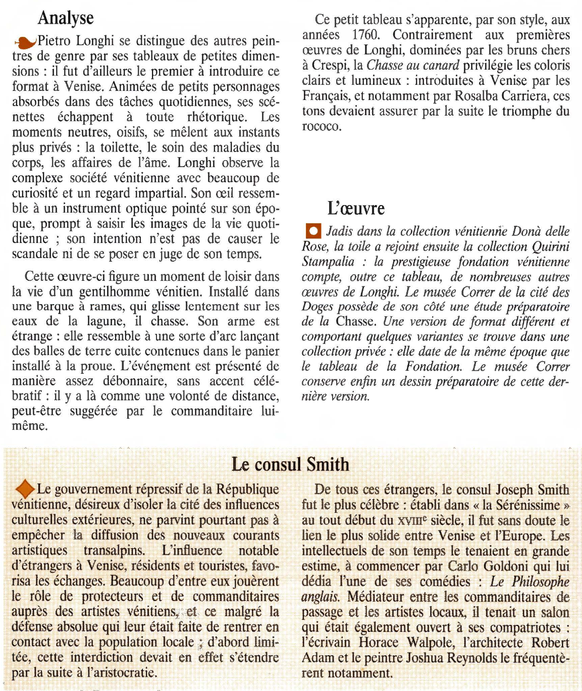 Prévisualisation du document CHASSE AU CANARD de Pietro Longhi