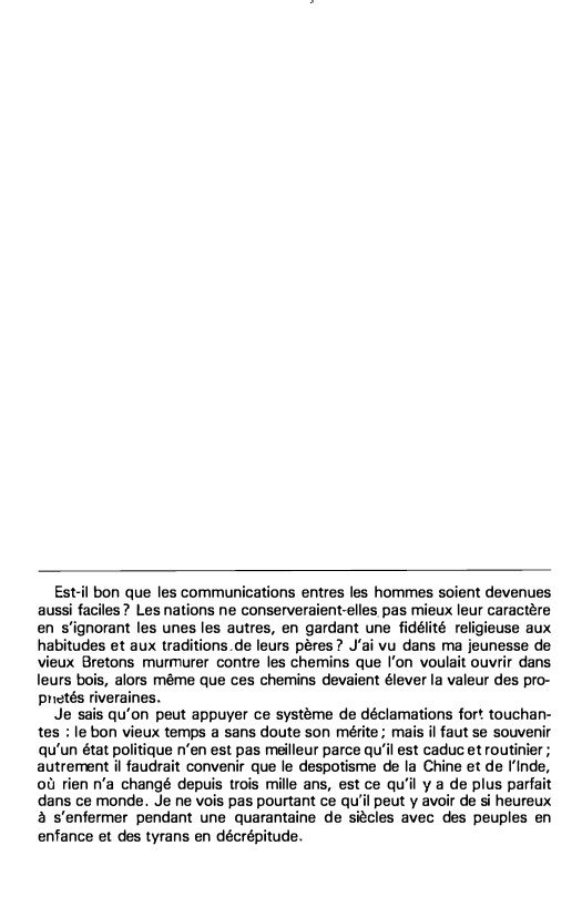 Prévisualisation du document Chateaubriand, «Préface» du Voyage en Amérique, 1827.