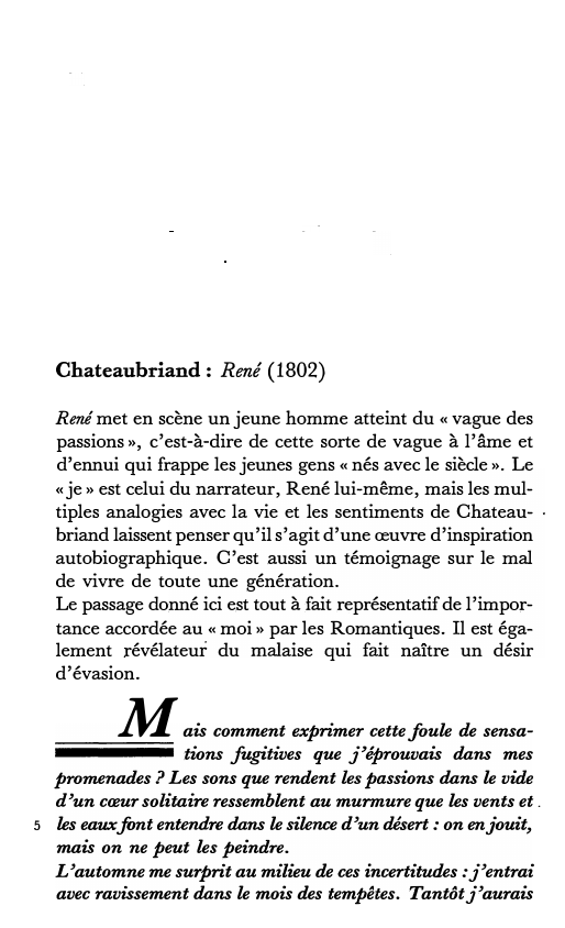 Prévisualisation du document Chateaubriand: René (1802)