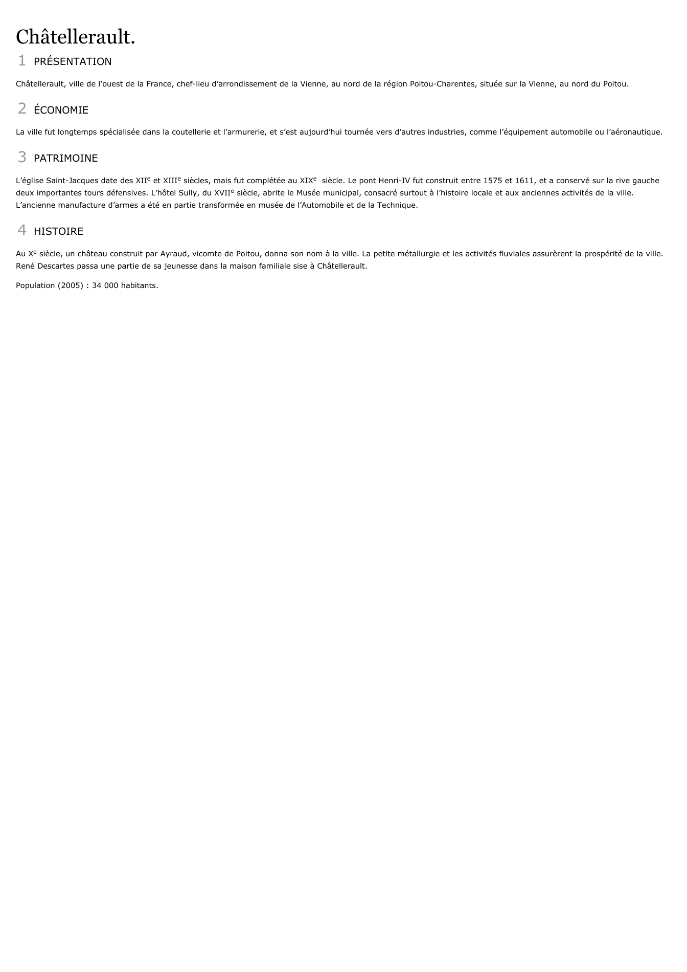 Prévisualisation du document Châtellerault.