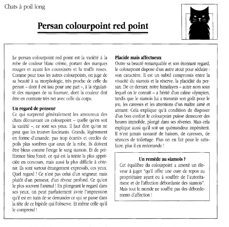 Prévisualisation du document Chats à poil long:	Persan colourpoint red point.