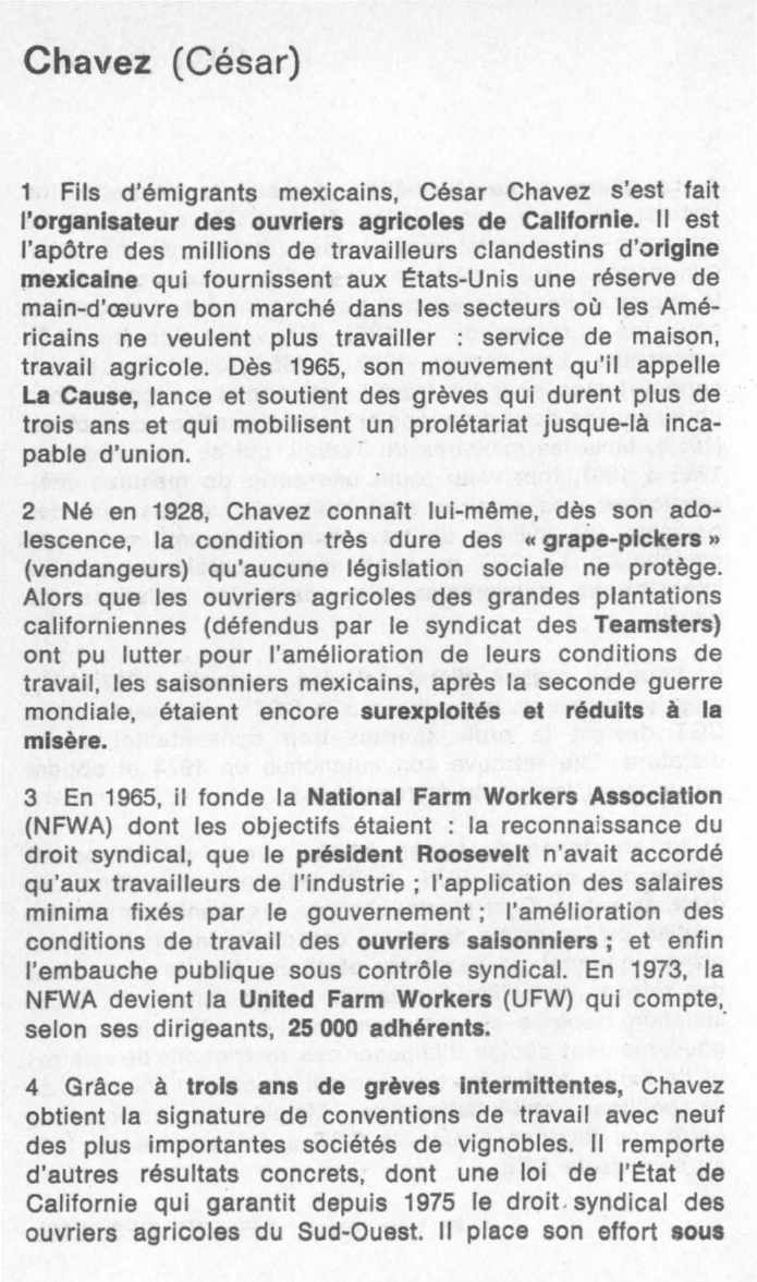 Prévisualisation du document Chavez (César)