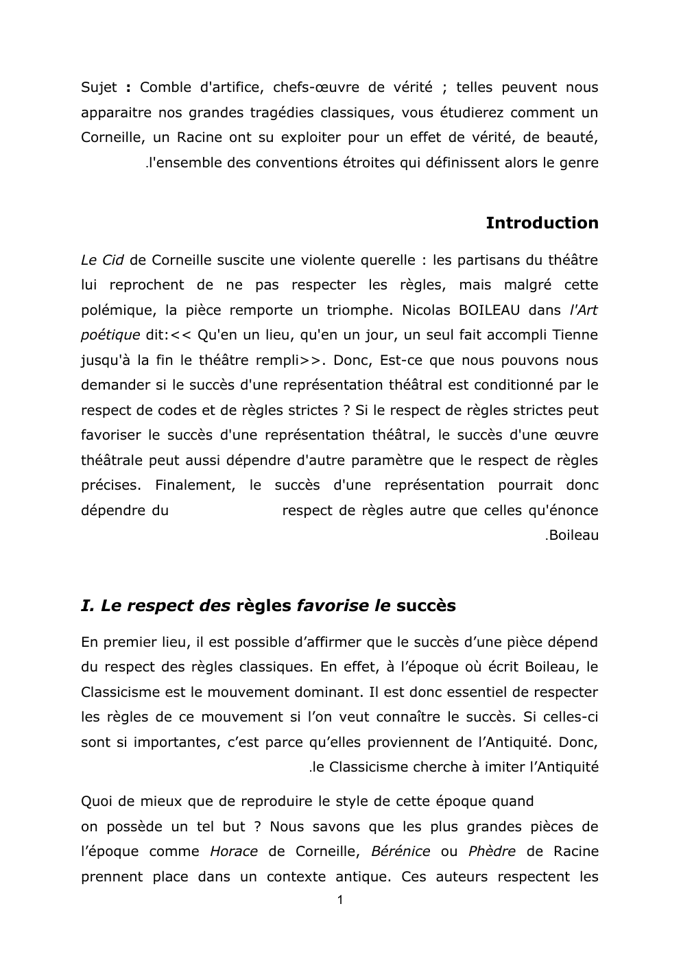 Prévisualisation du document Chef-d'oeuvre de vérité