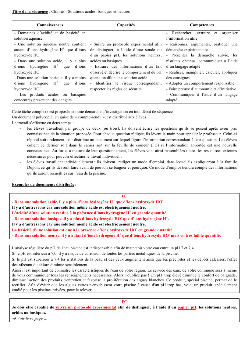 Prévisualisation du document Chime pH