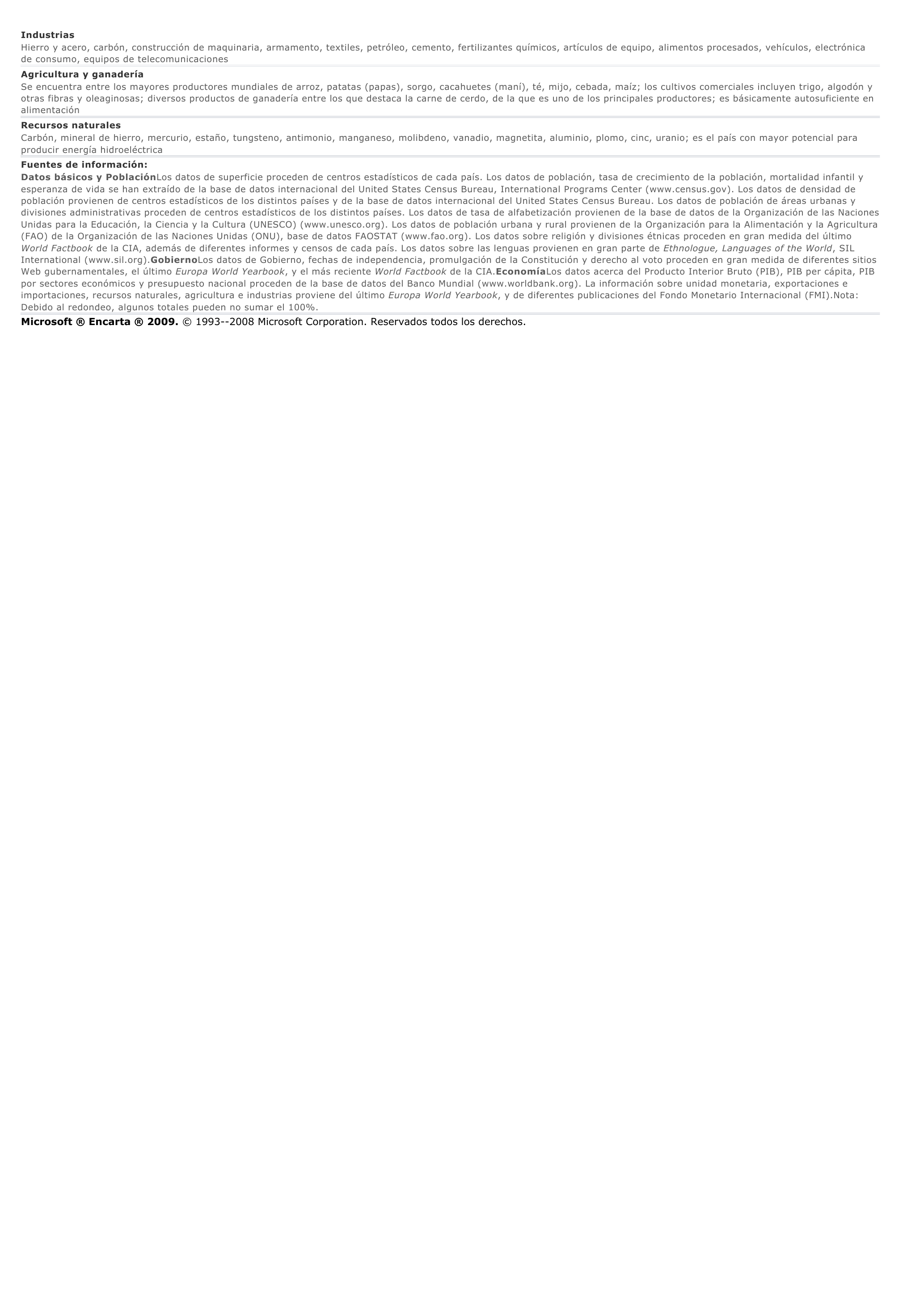 Prévisualisation du document China - ficha de geographia.