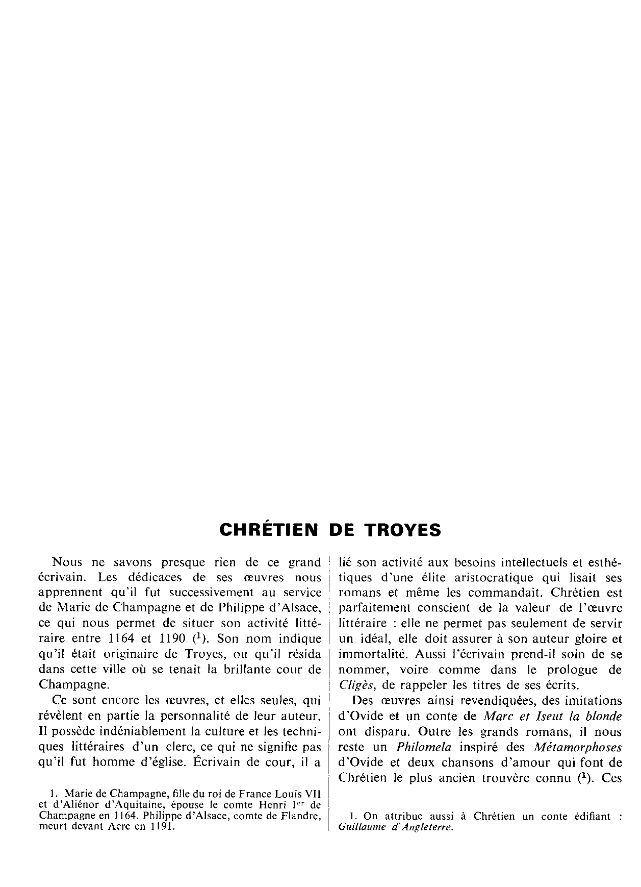 Prévisualisation du document Chrétien de Troyes