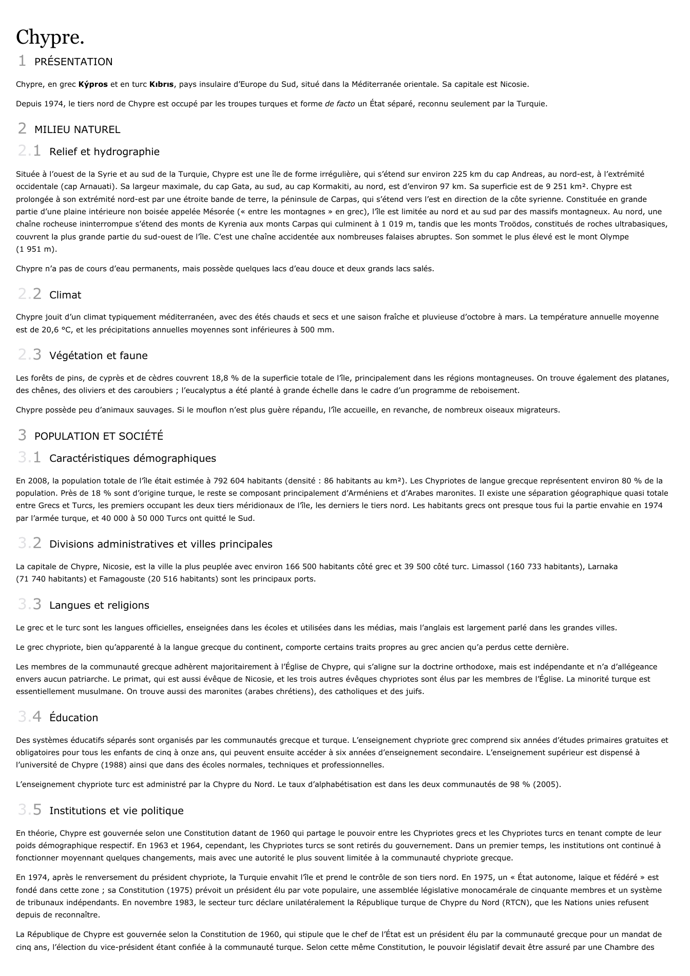 Prévisualisation du document Chypre.