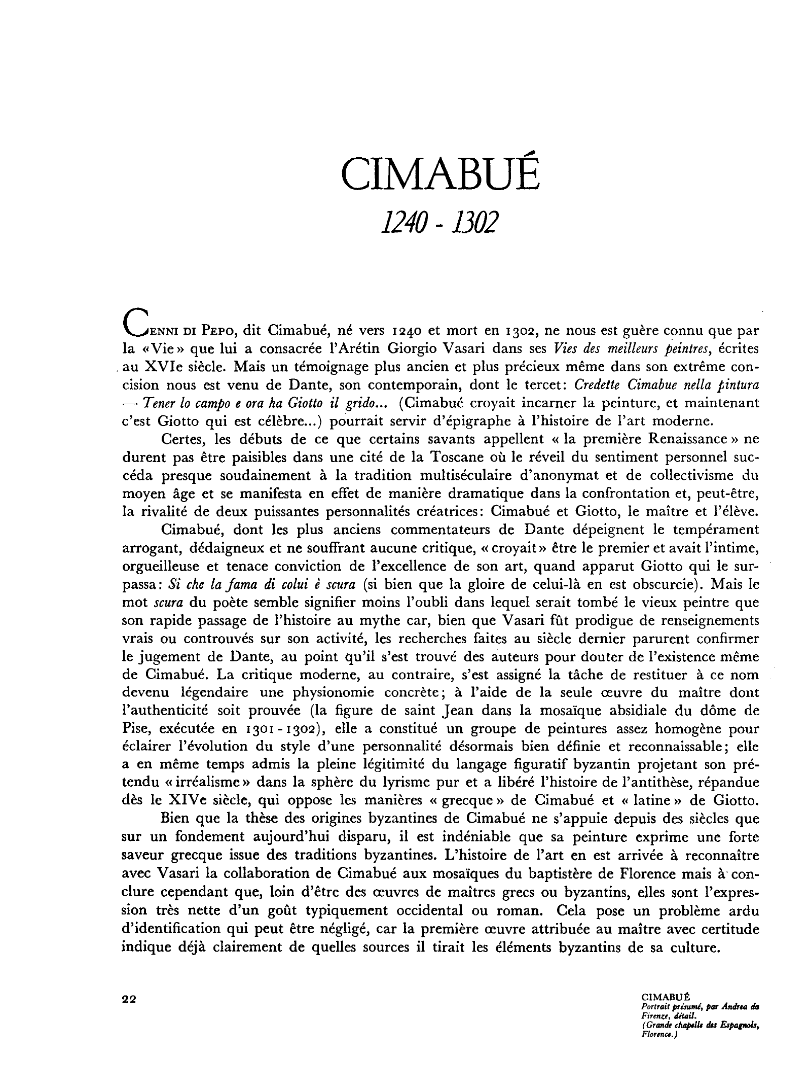Prévisualisation du document Cimabue