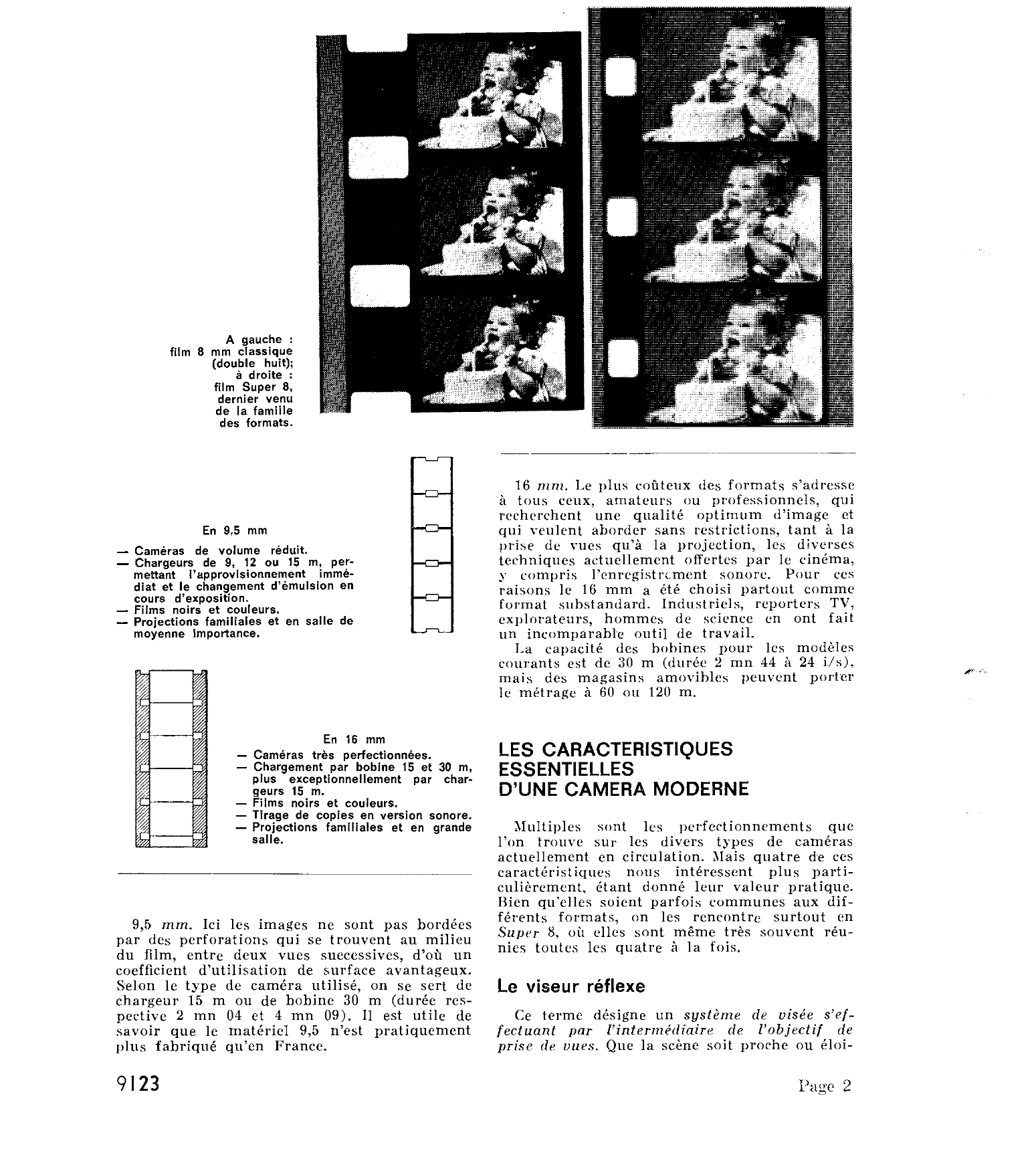 Prévisualisation du document CINÉMA D'AMATEUR : Le matériel