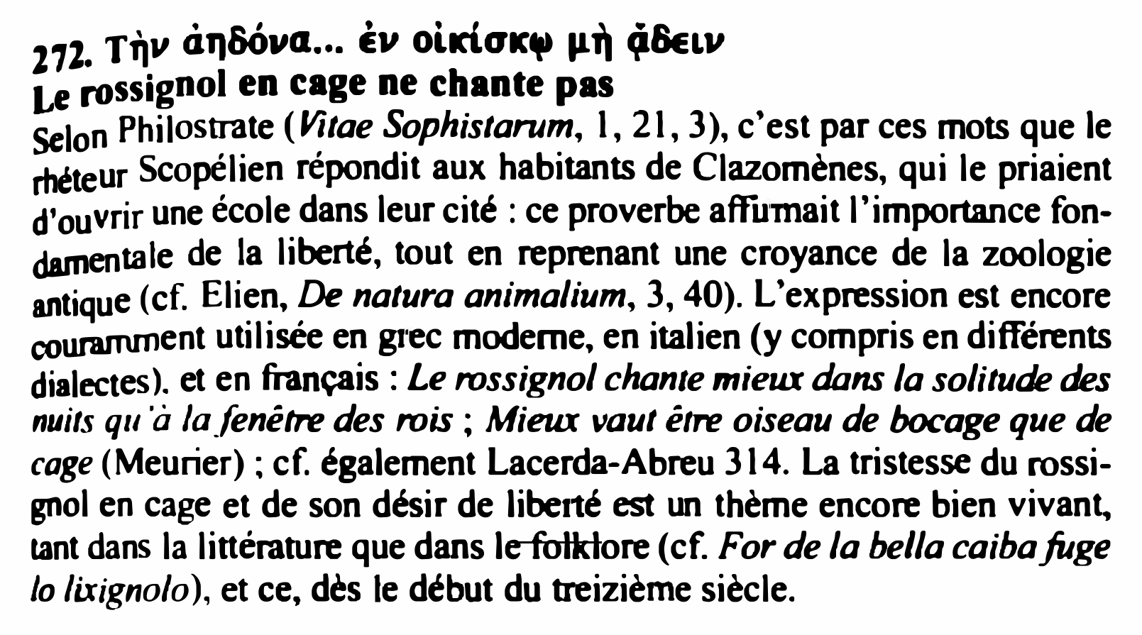 Prévisualisation du document ciq8ô11e1... Èv oi.riaac, P.TI f)8ELv
v
11
r
.
2
27
Le rossignol en cage ne chante pas
Selo n...