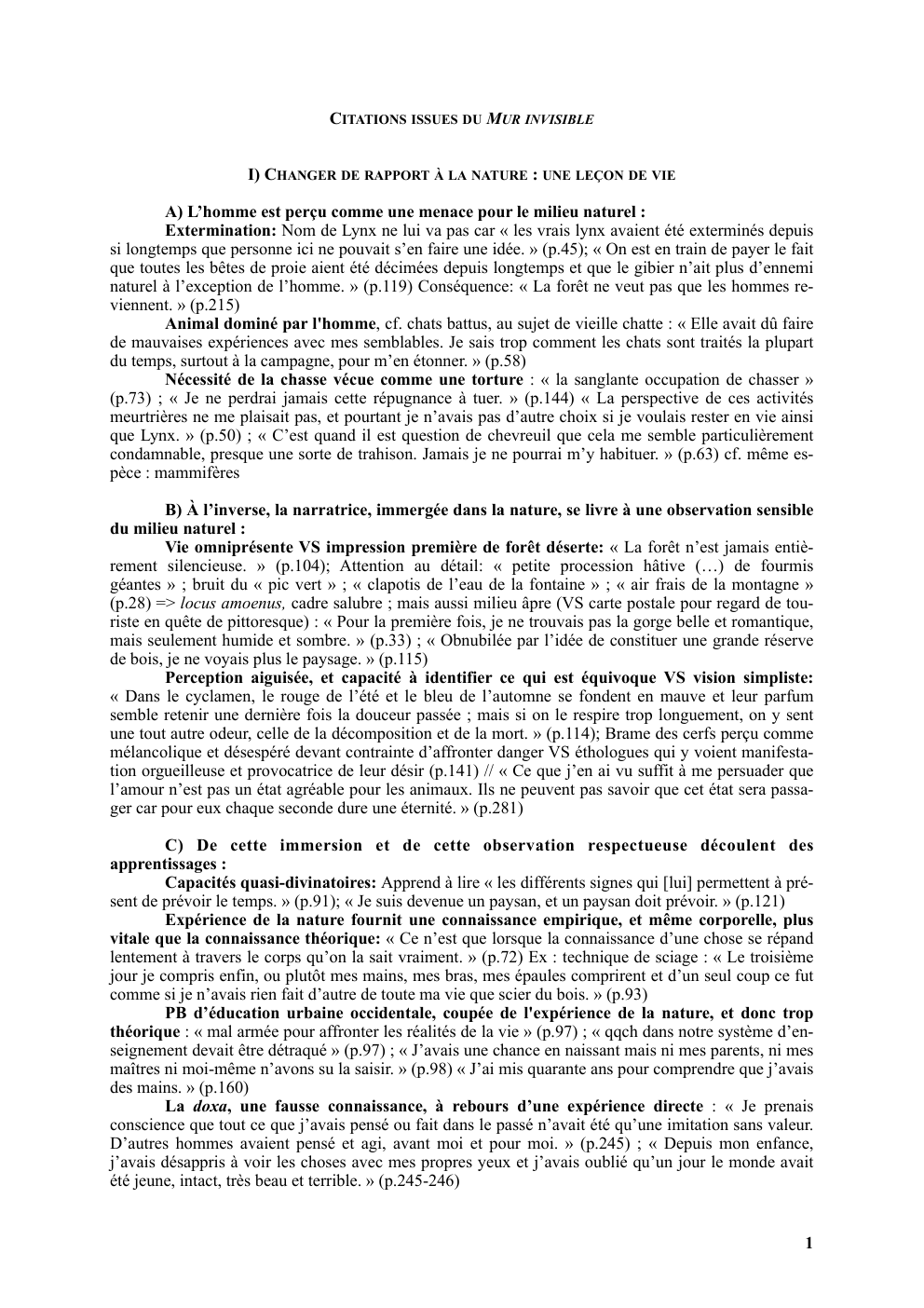Prévisualisation du document CITATIONS ISSUES DU MUR INVISIBLE