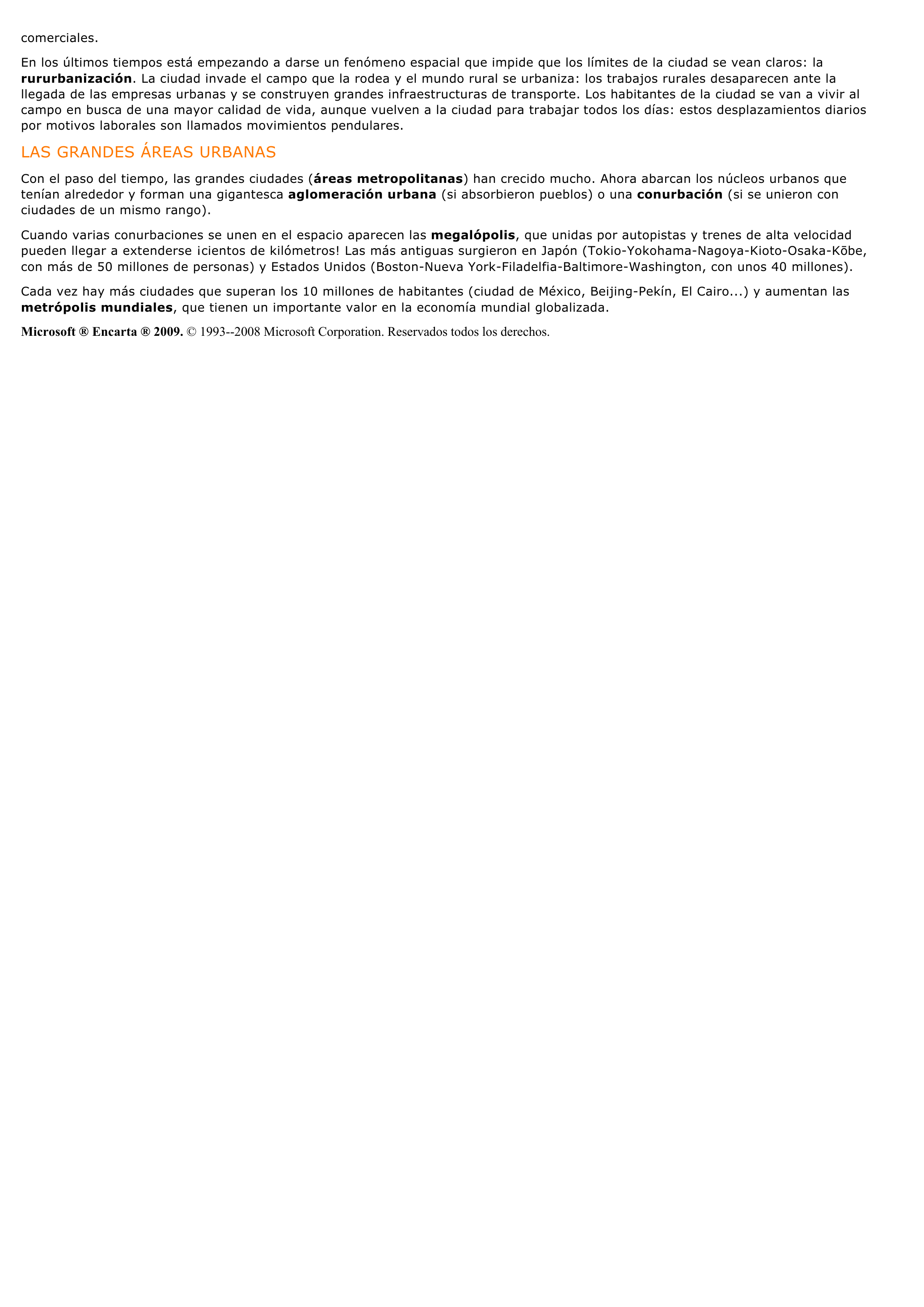 Prévisualisation du document Ciudades y pueblos - (exposé en espagnol).