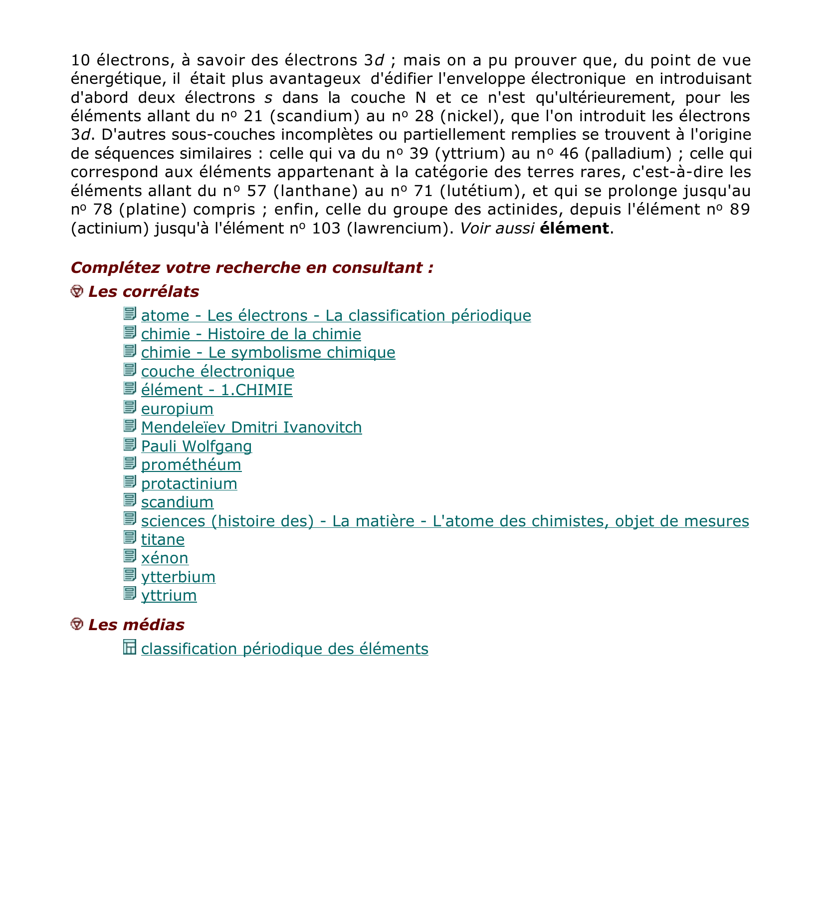 Prévisualisation du document classification périodique des éléments.