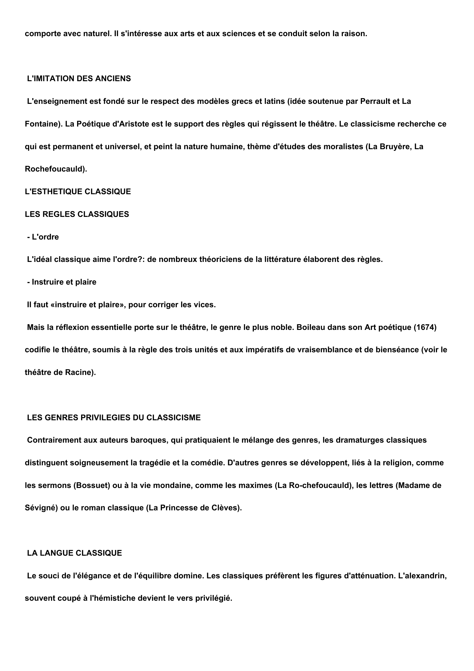 Prévisualisation du document classisisme