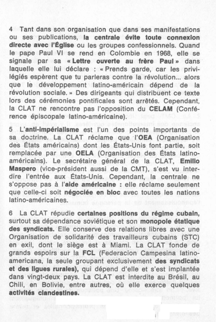 Prévisualisation du document CLAT (Amérique latine)