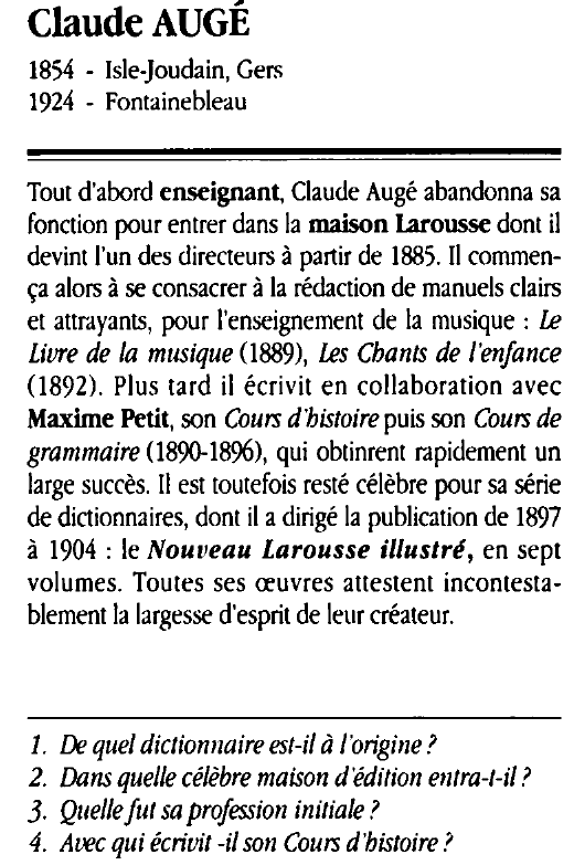 Prévisualisation du document Claude AUGÉ