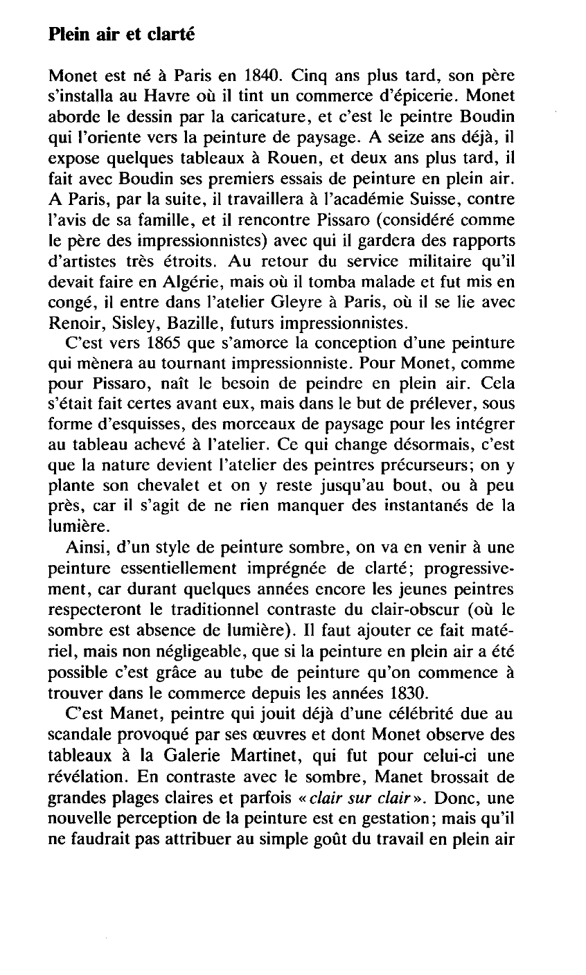 Prévisualisation du document Claude Monet 1840-1926 Saule pleureur