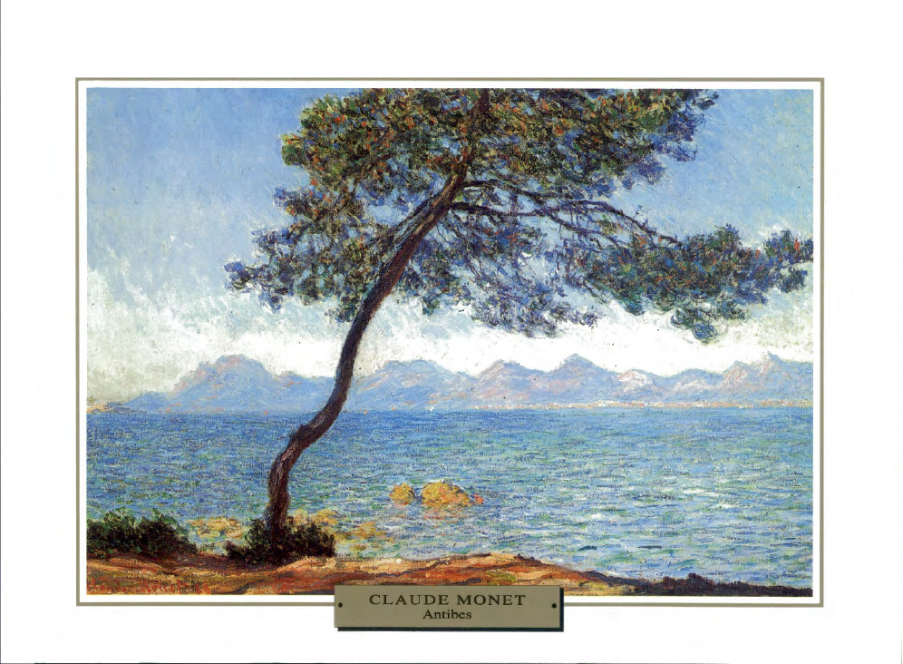 Prévisualisation du document Claude MONET
ANTIBES