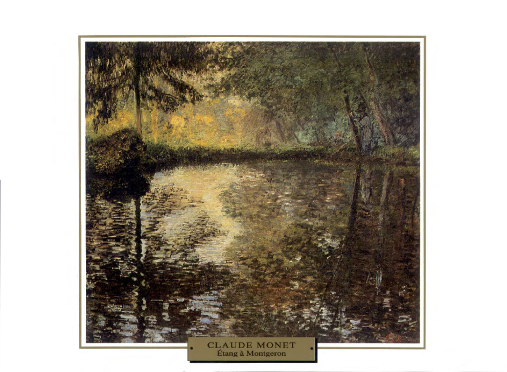 Prévisualisation du document Claude MONET
TANG A MONTGERON