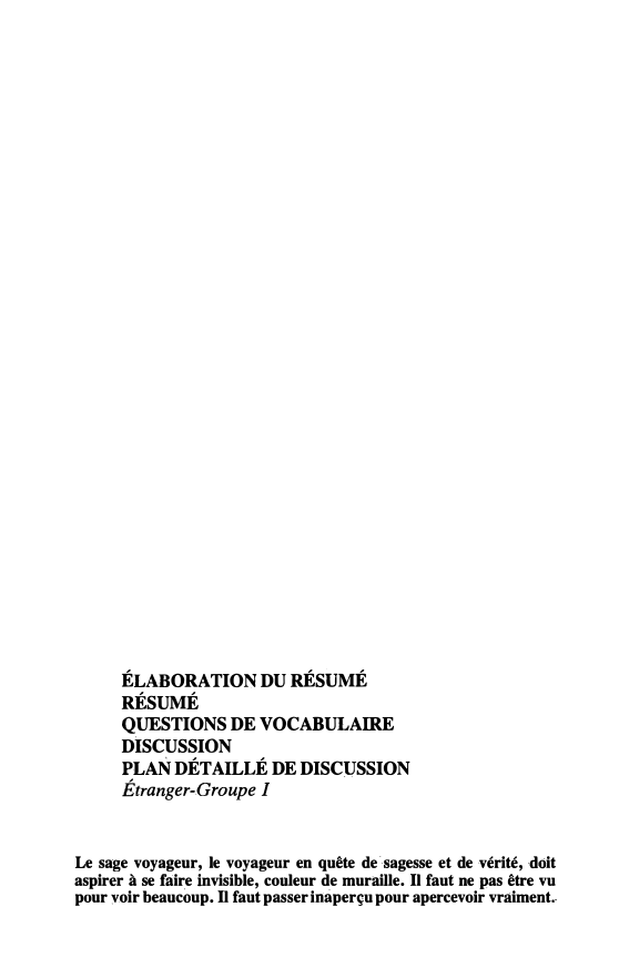Prévisualisation du document Claude ROY, Le Bon usage du Monde