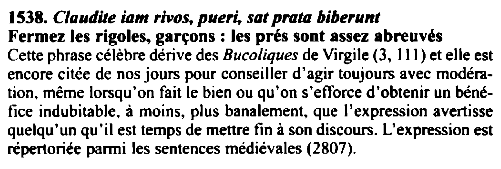 Prévisualisation du document Claudite iam rivos, pueri, sat prata biberunt