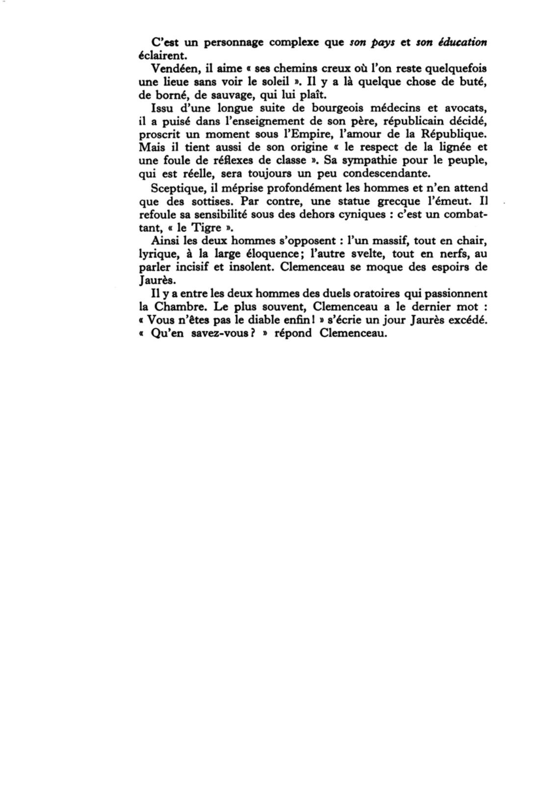 Prévisualisation du document Clemenceau et Jaurès