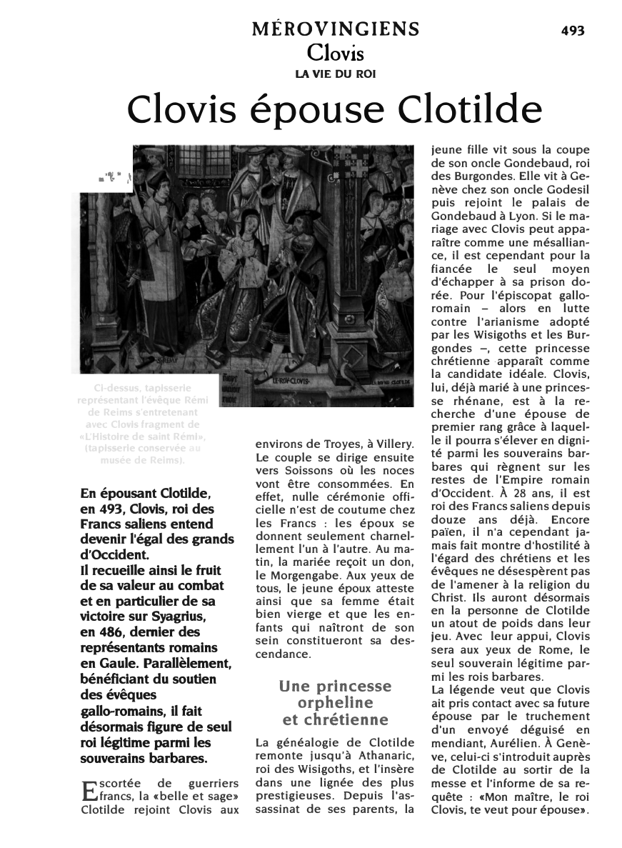 Prévisualisation du document Clotilde, sainte