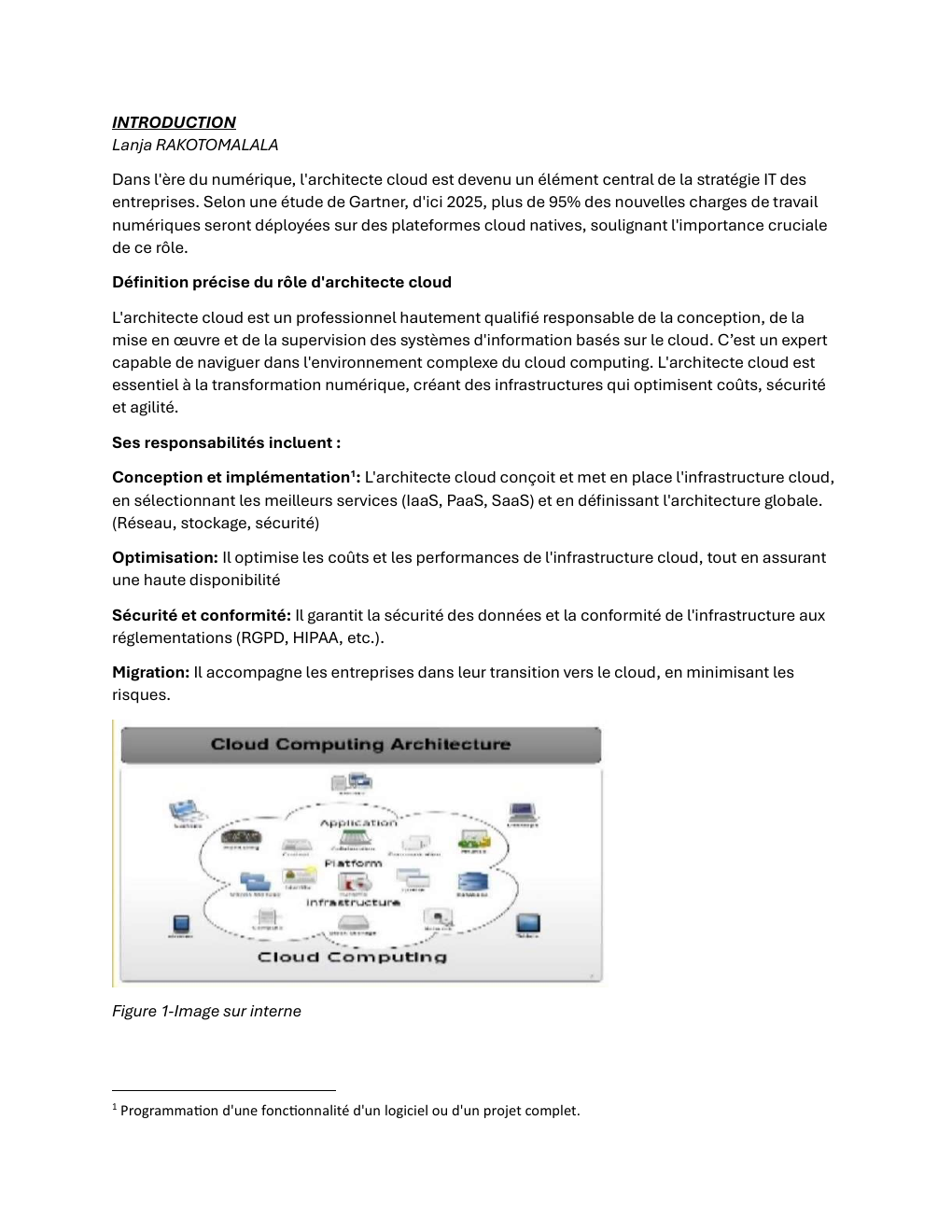 Prévisualisation du document Cloud computing