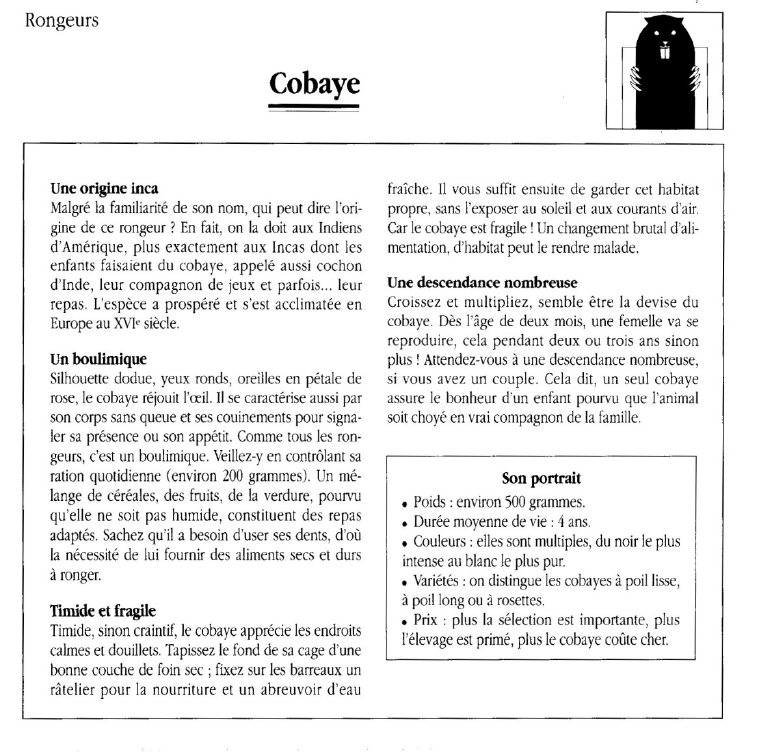 Prévisualisation du document Cobaye.