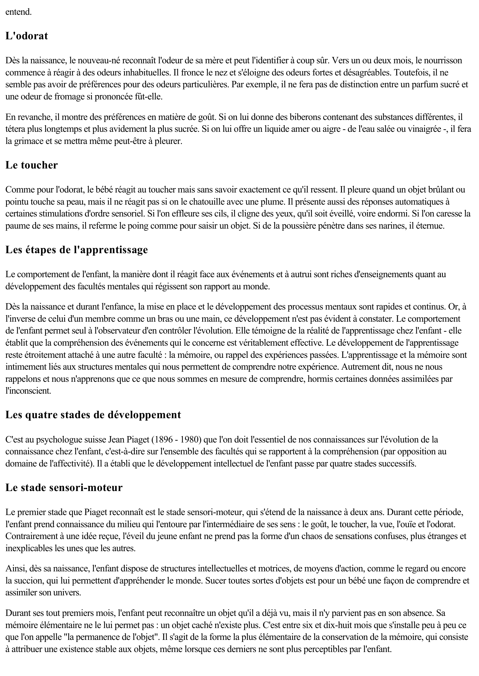 Prévisualisation du document Collège: Le développement des facultés