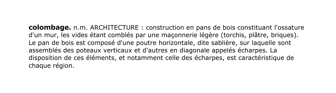 Prévisualisation du document colombage.