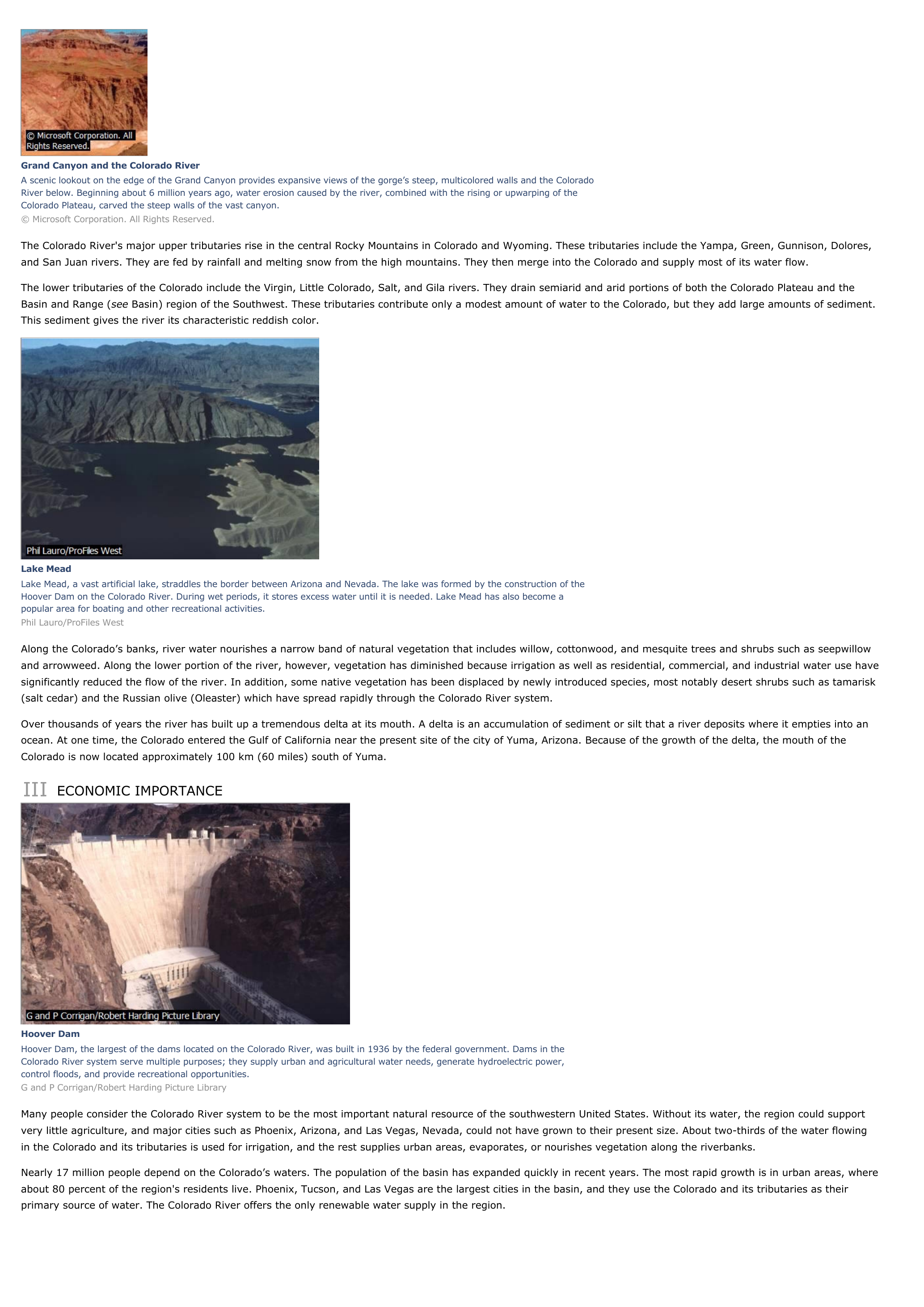 Prévisualisation du document Colorado (river, North America) - geography.