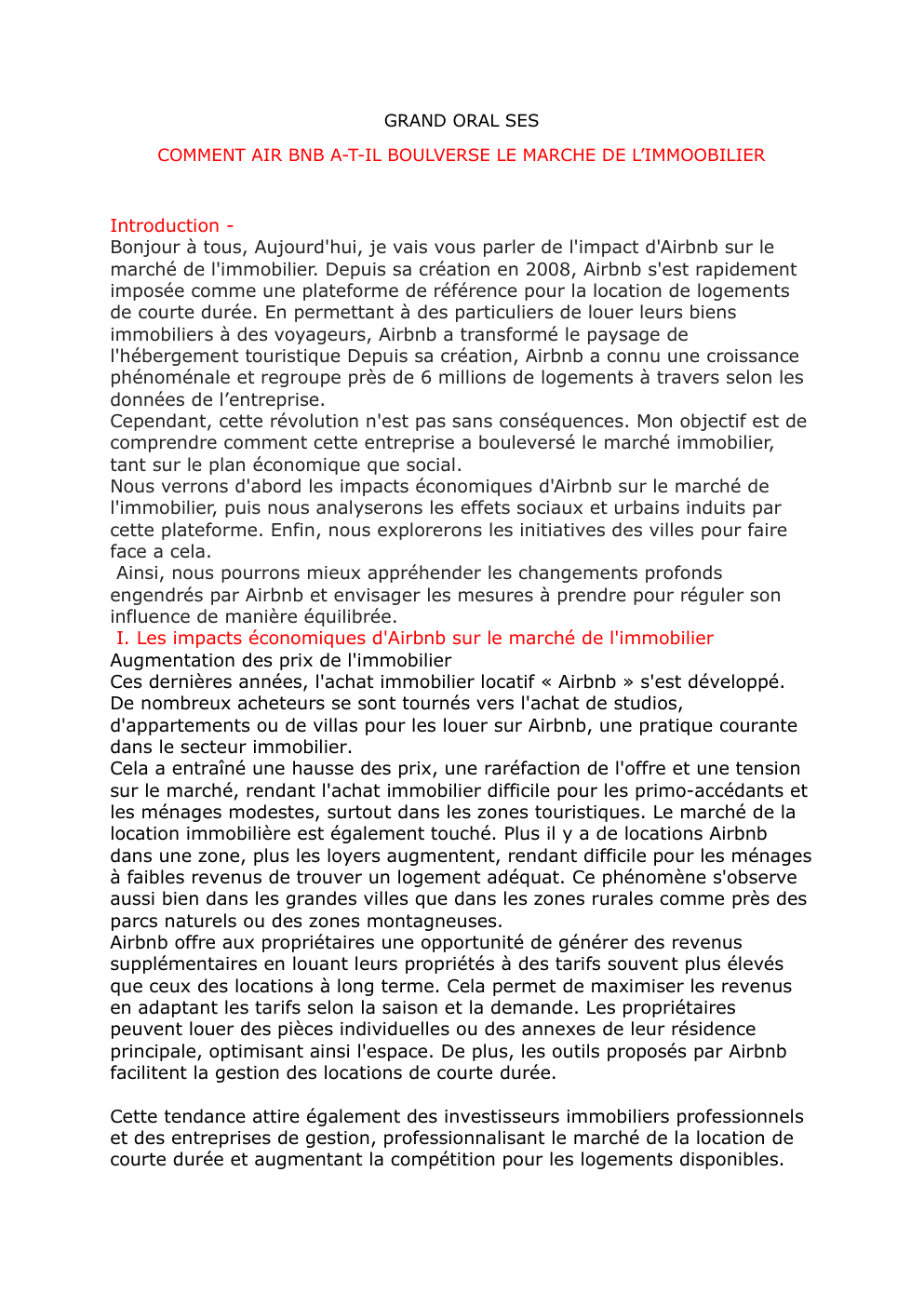 Prévisualisation du document COMMENT AIR BNB A-T-IL BOULVERSE LE MARCHE DE L’IMMOOBILIER